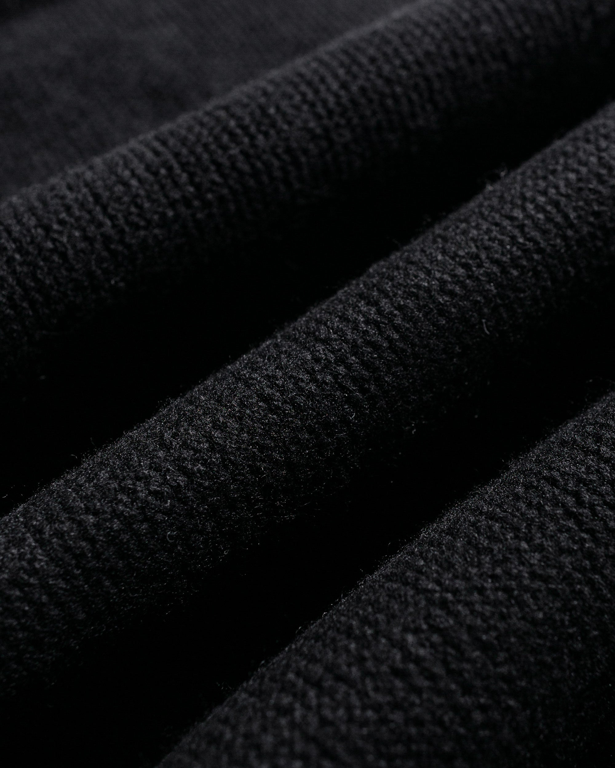 Wool Link Zip Cardigan Black - 6