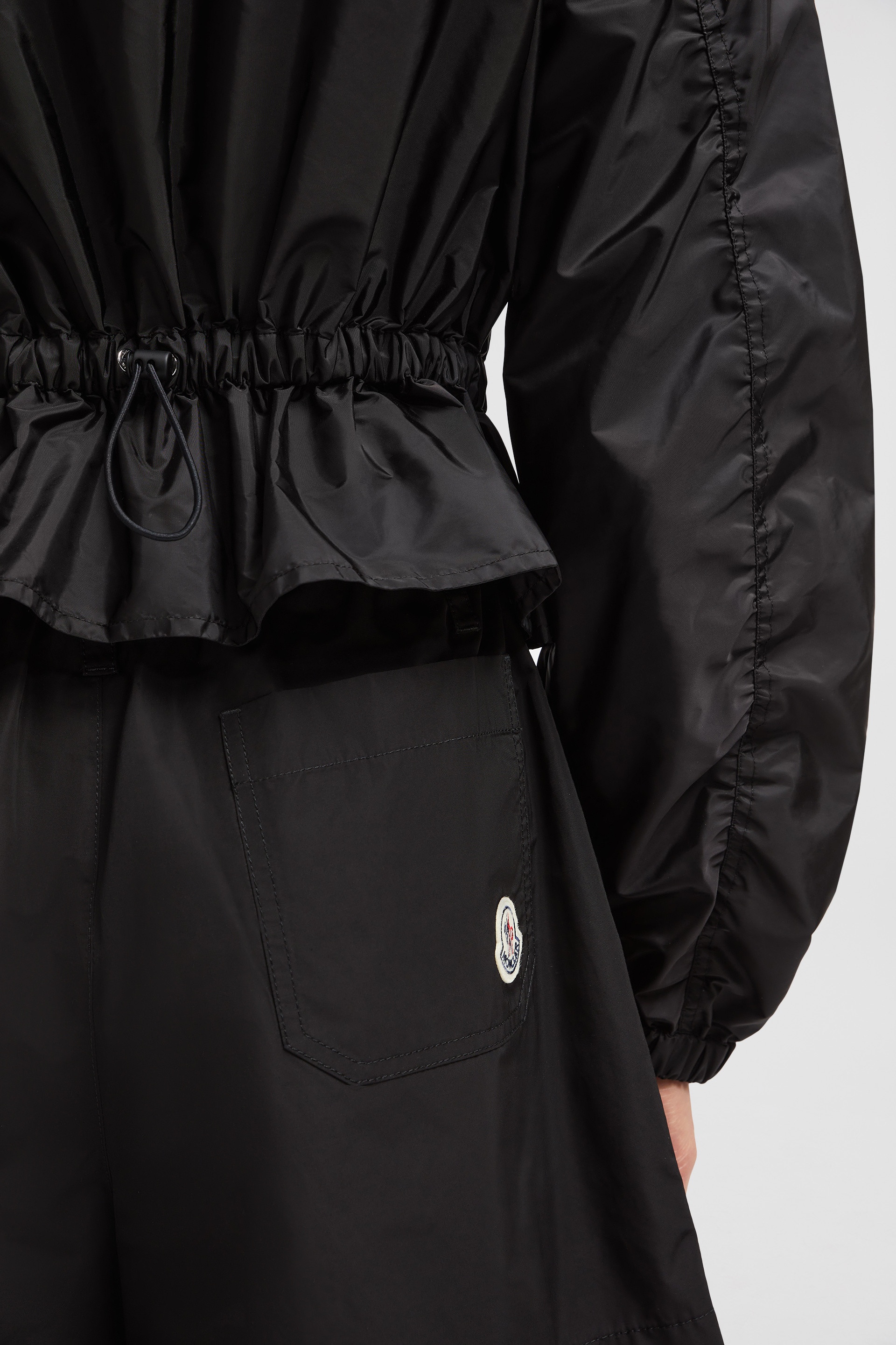 Curton Hooded Peplum Jacket - 7