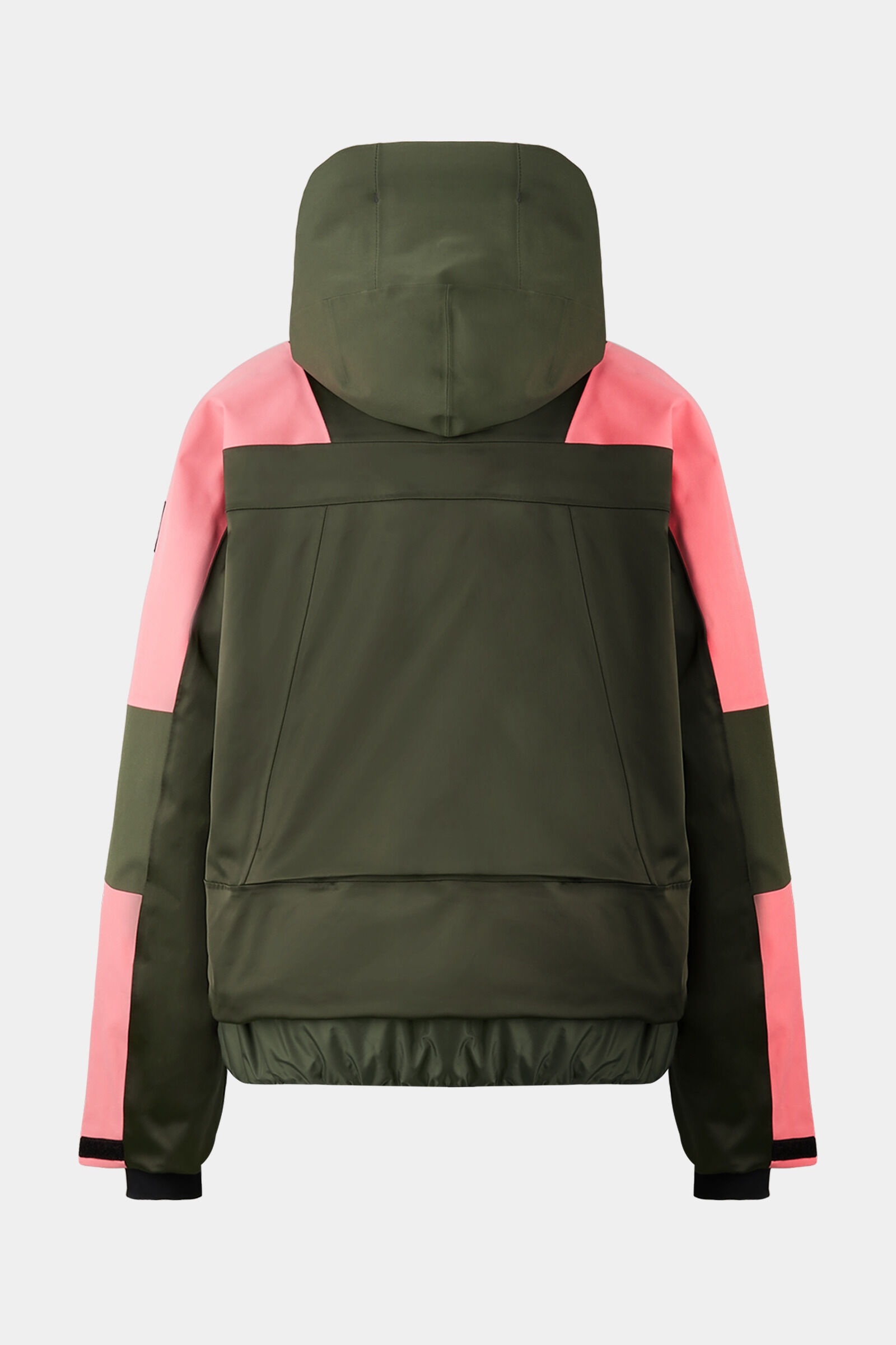 Tinka Ski jacket in Olive green/Pink - 3