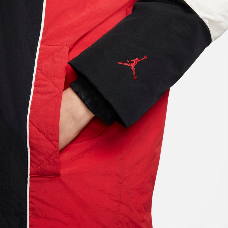 Jordan (WMNS) Air Jordan Flight Down Parka Jacket 'Red' DH0782-011 outlook