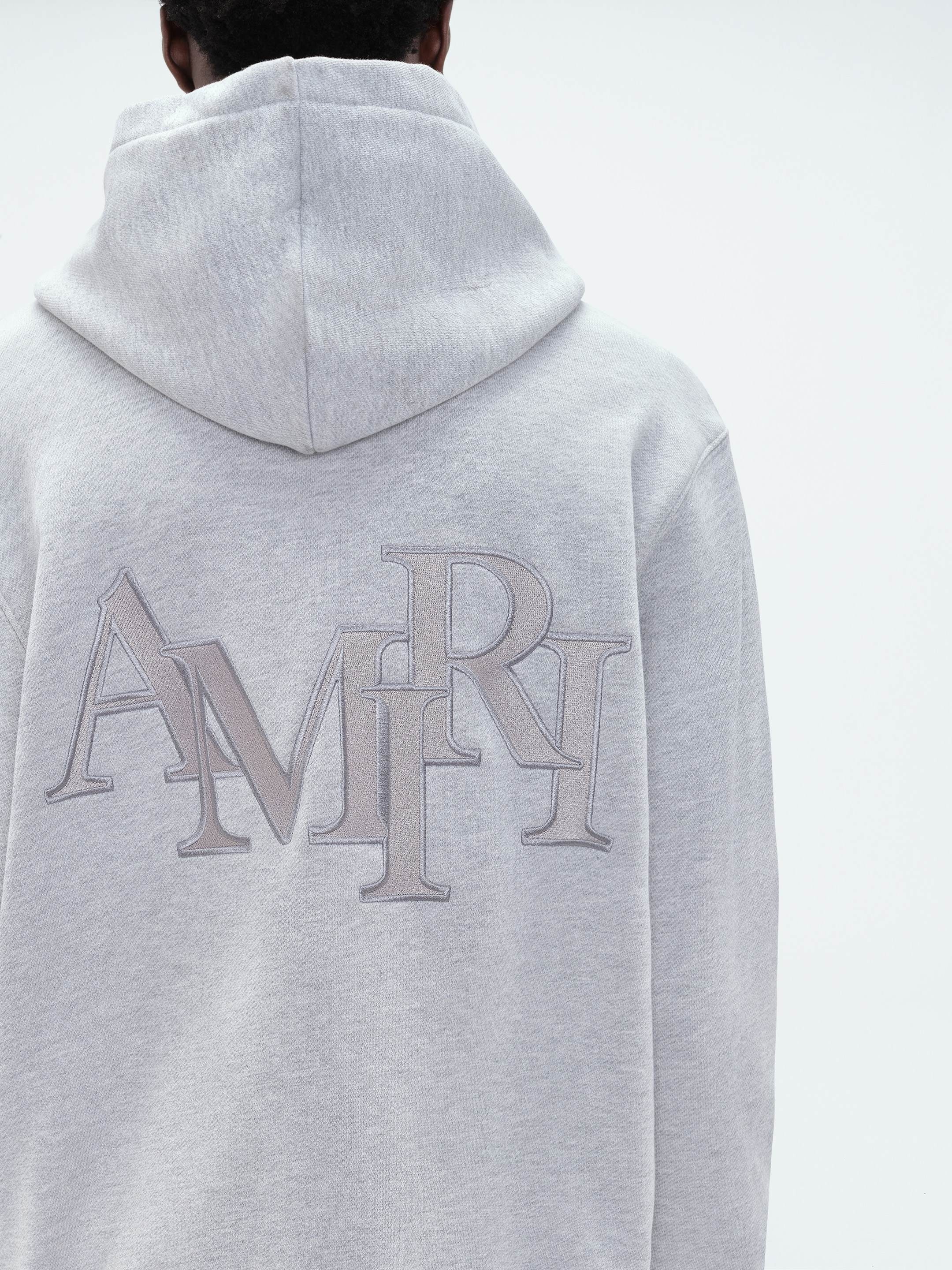【関税込み】AMIRI レッド 'AMIRI' Staggered フーディ AMIRI Staggered Hoodie | Black | FARFETCH