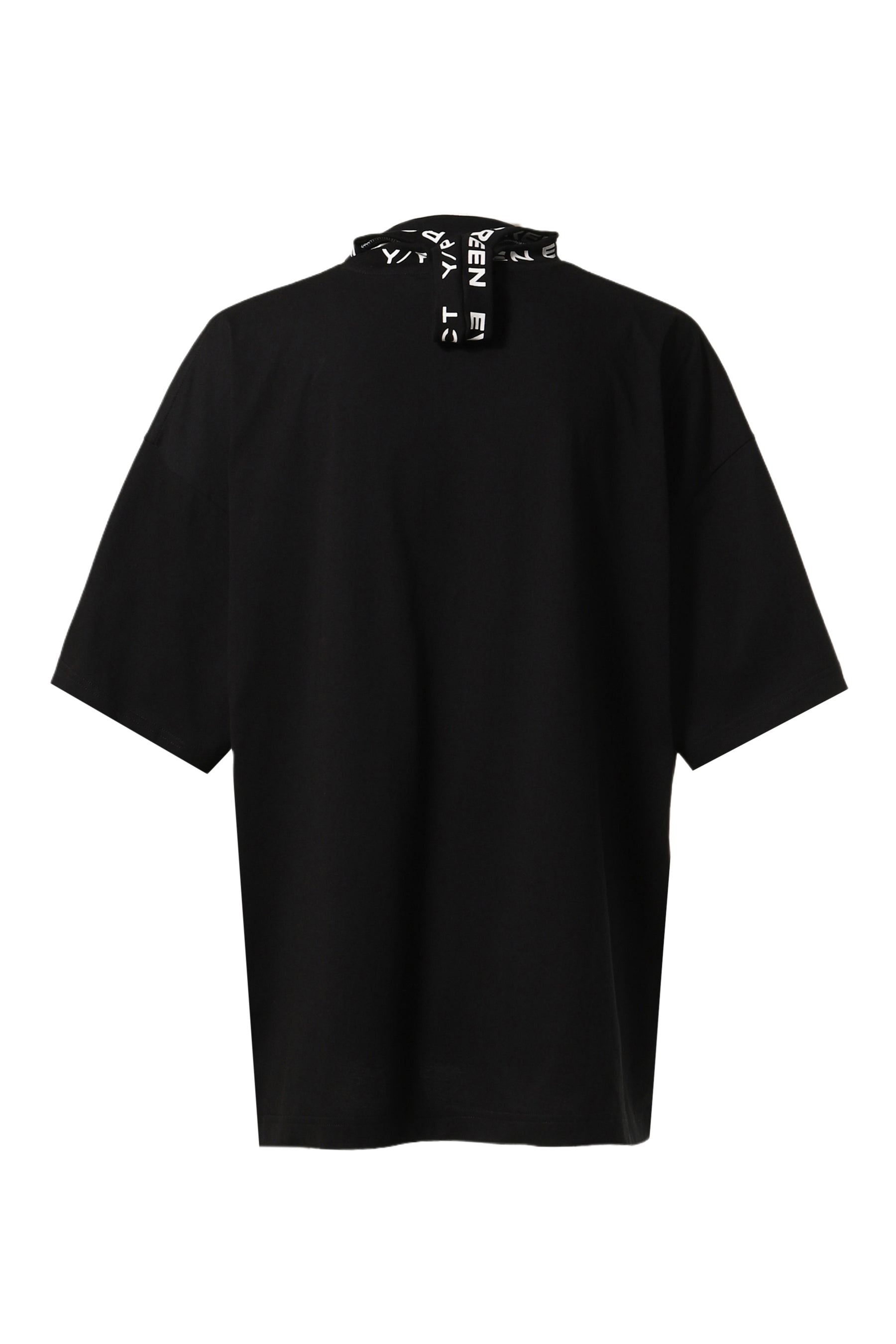 EVERGREEN TRIPLE COLLAR T-SHIRT / BLK - 2