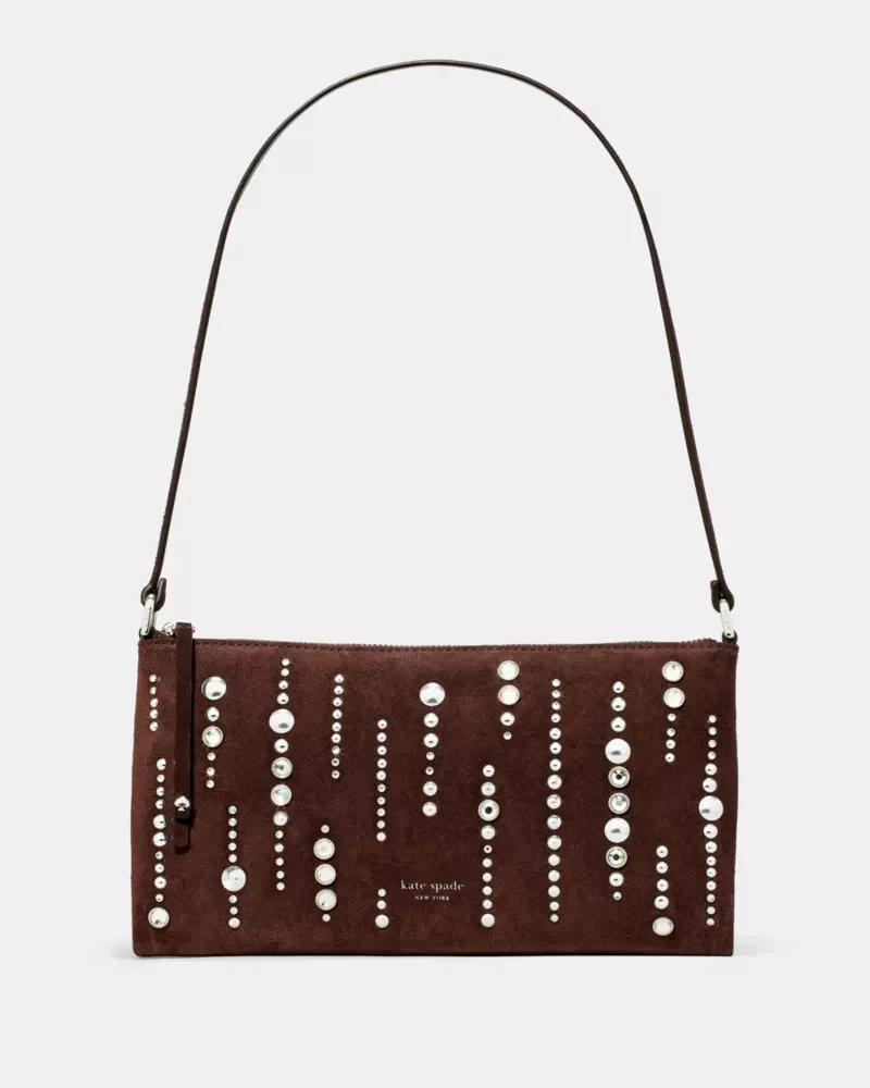 Fling Embellished Suede Mini Bag - 1
