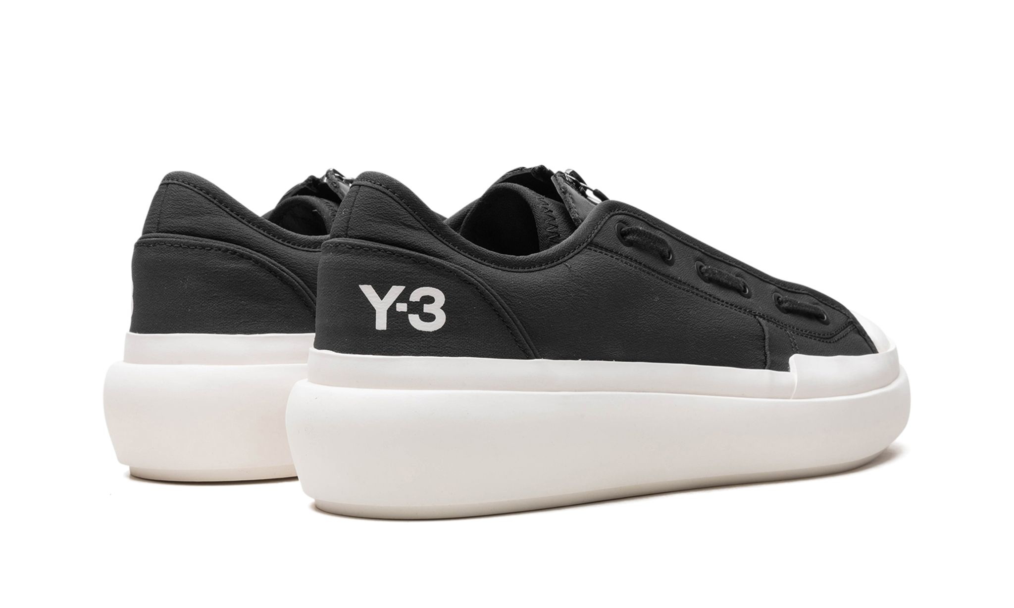 Y-3 Ajatu Court Low "Black / White" - 3