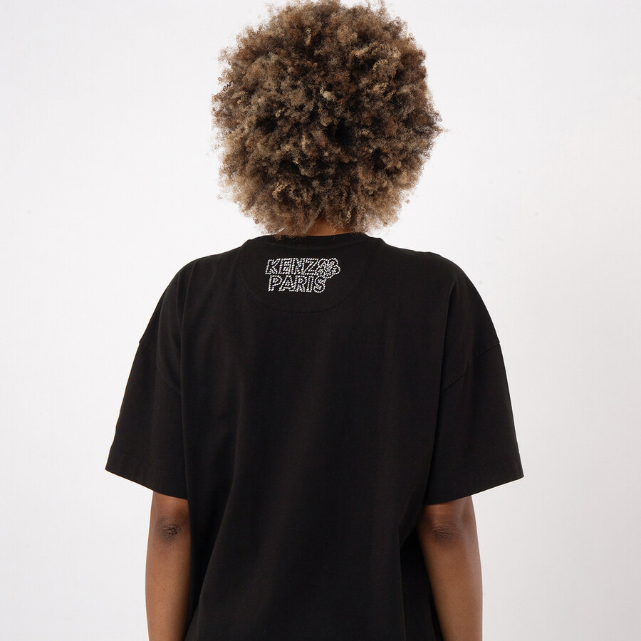 Kenzo Constellation Embroidered T-Shirt Dress - 6
