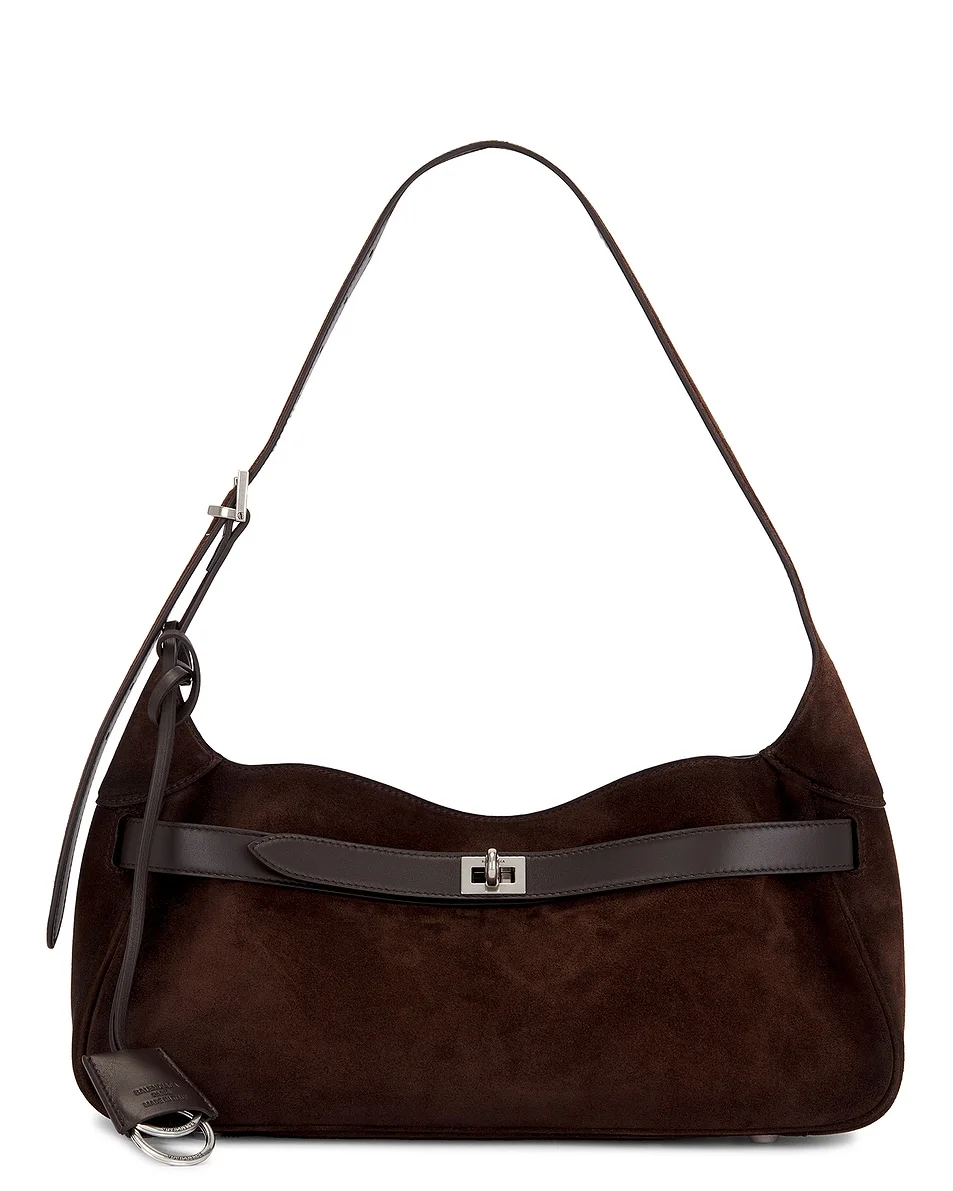 Bel Air Small Suede Shoulder Bag - 1