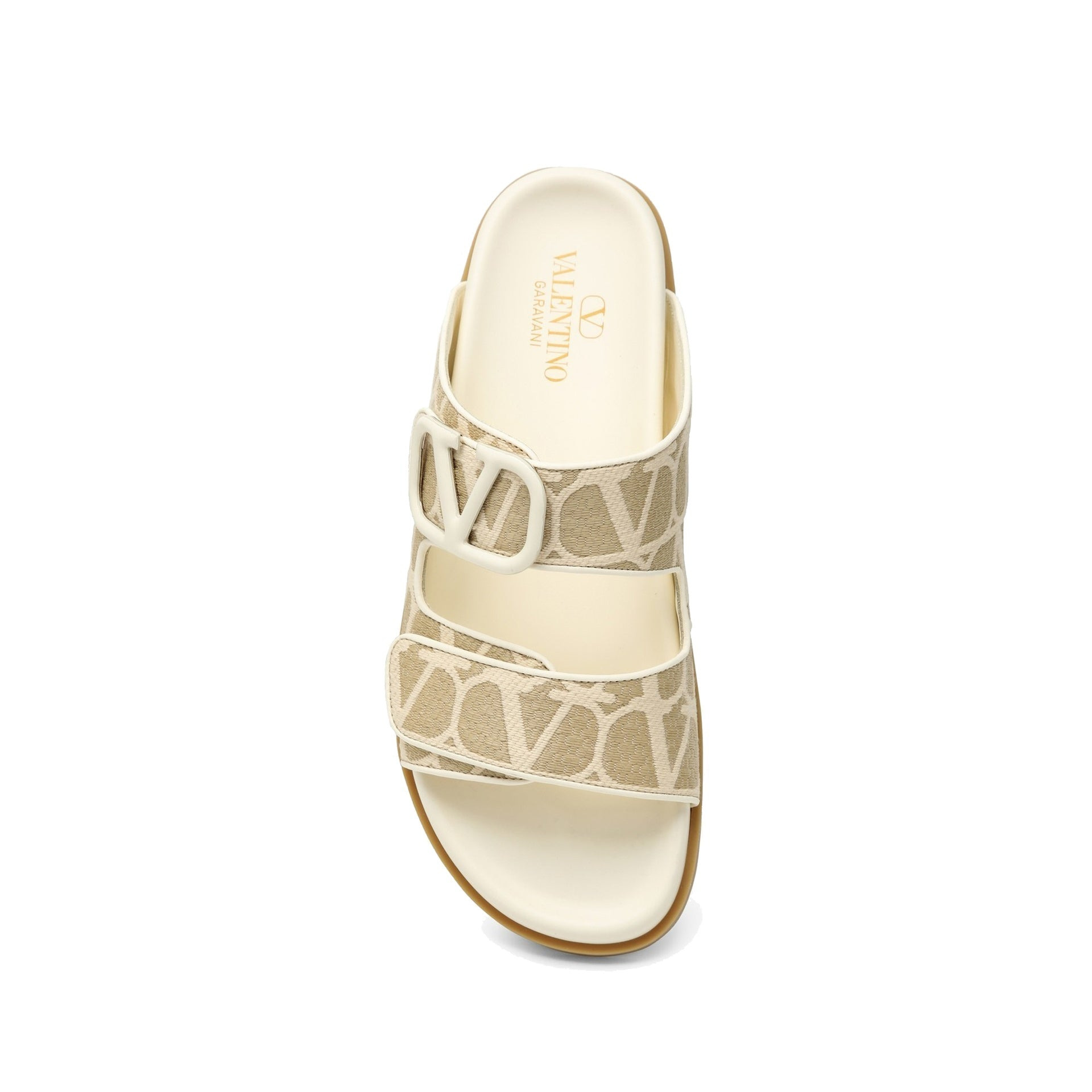 Valentino Garavani Toile Iconographe Flat Sandals Women - 4
