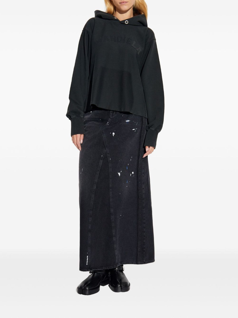 Maison Margiela logo- embroidered sweater outlook