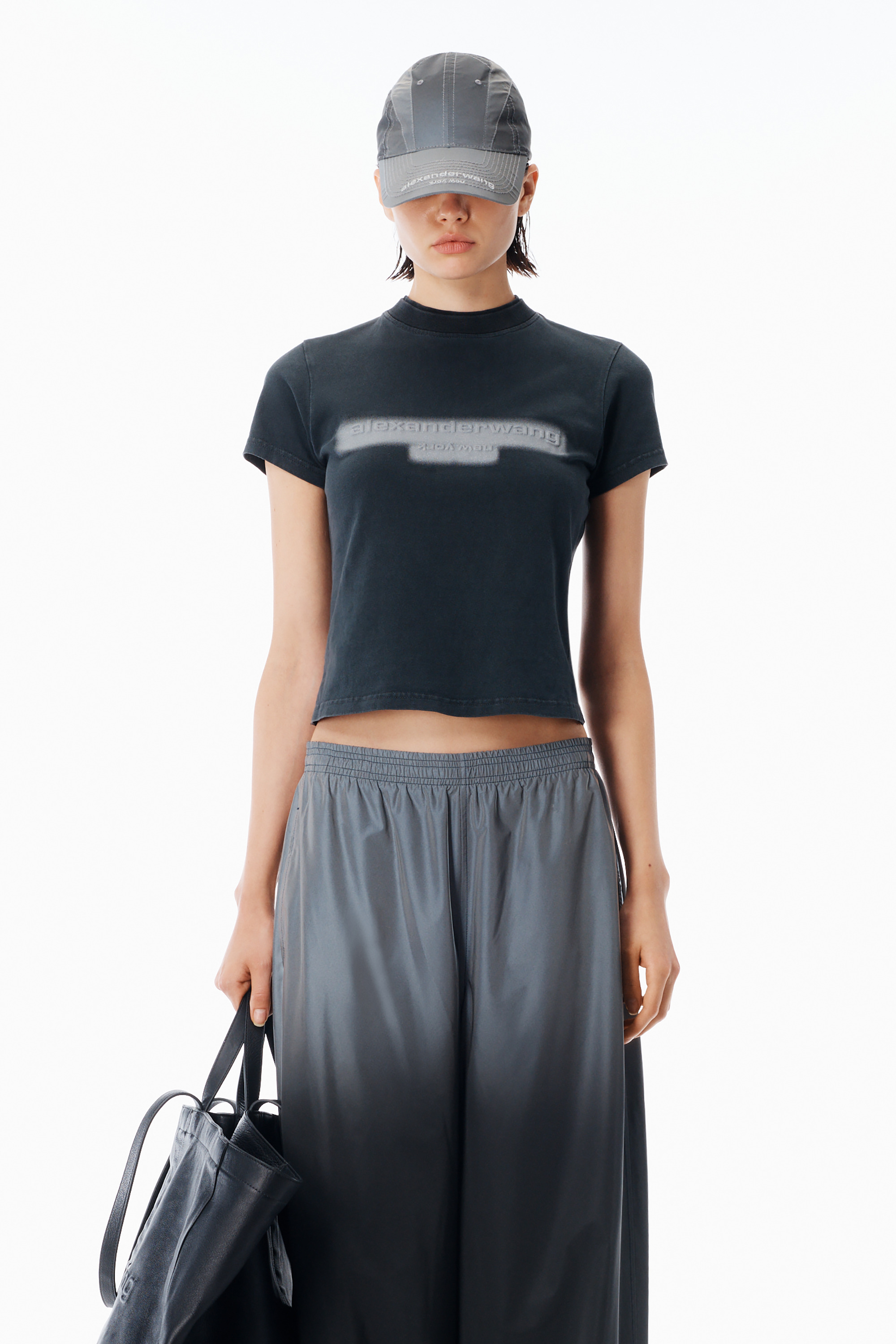 Reflective Halo Print Logo Tee - 2