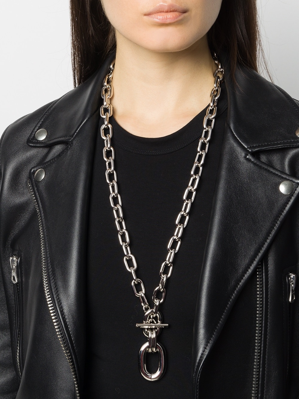 toggle chain pendant necklace - 2