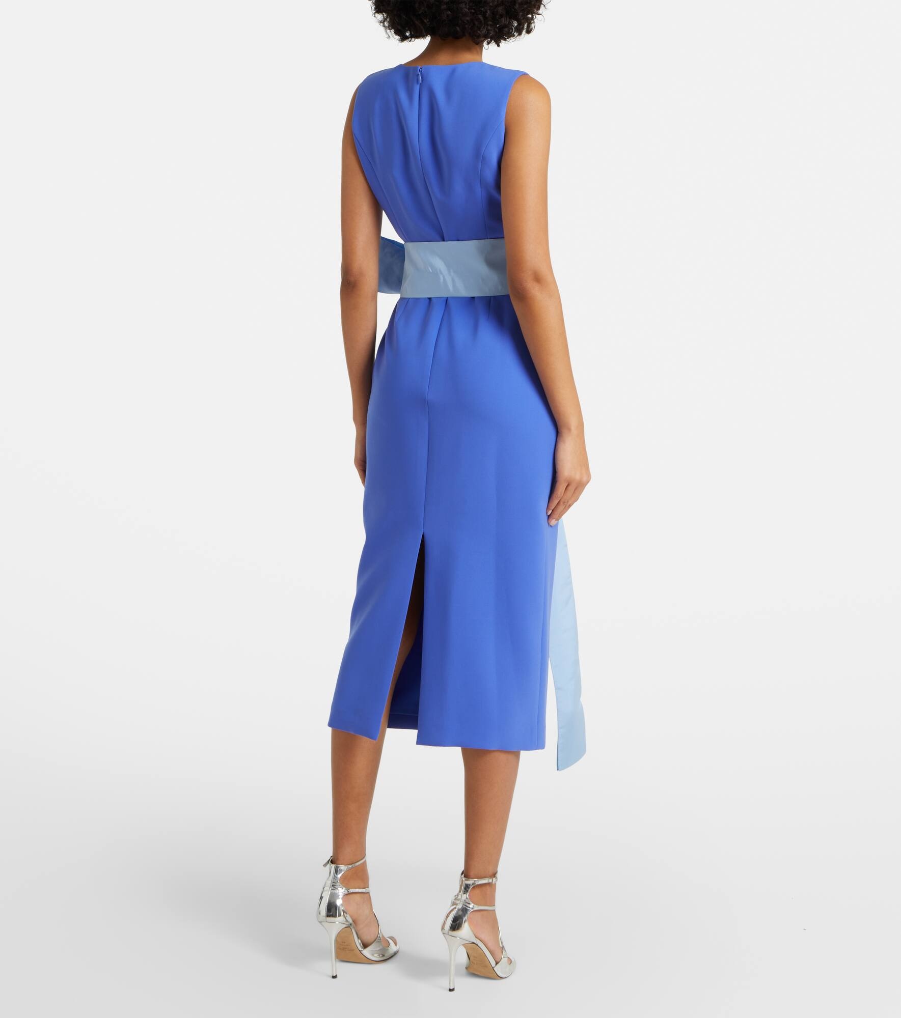 Crêpe cocktail dress - 3