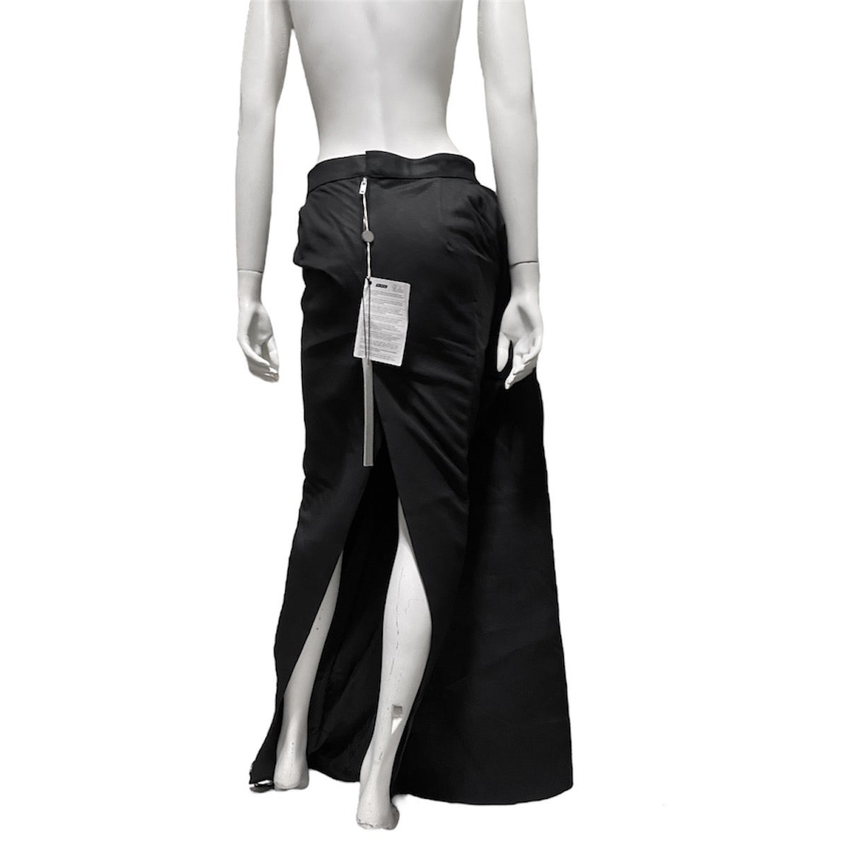Rick Owens ss17 Walrus boner pillar long waxed skirt 40 - 8