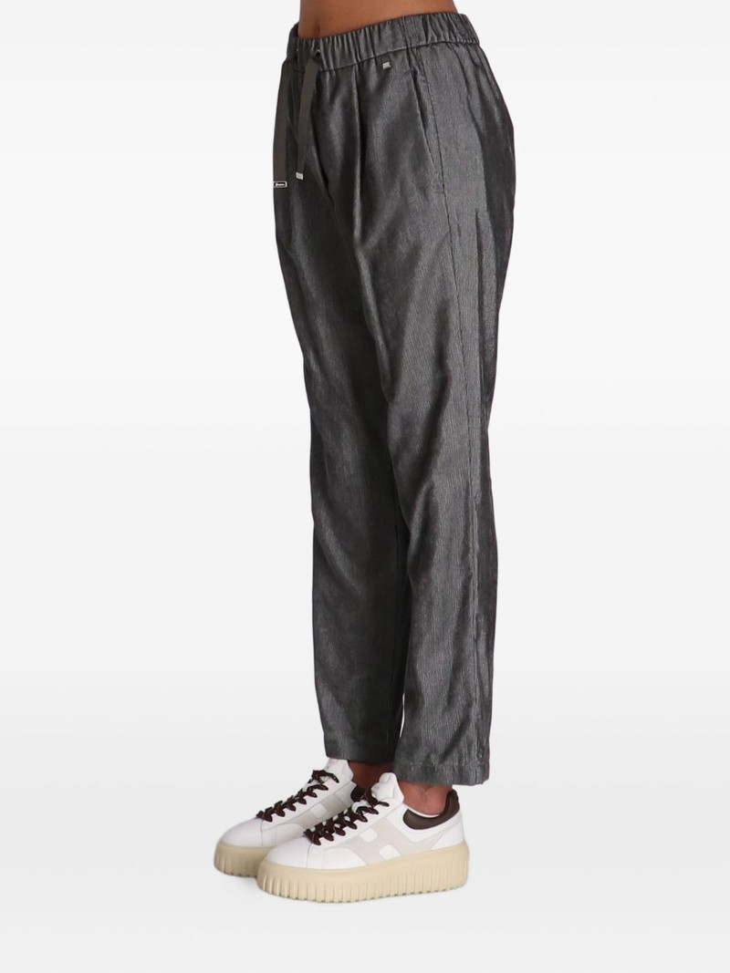 drawstring ribbed trousers 3