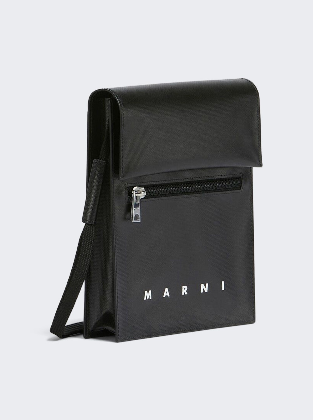 Pouch With Shoelace Strap Black - 4