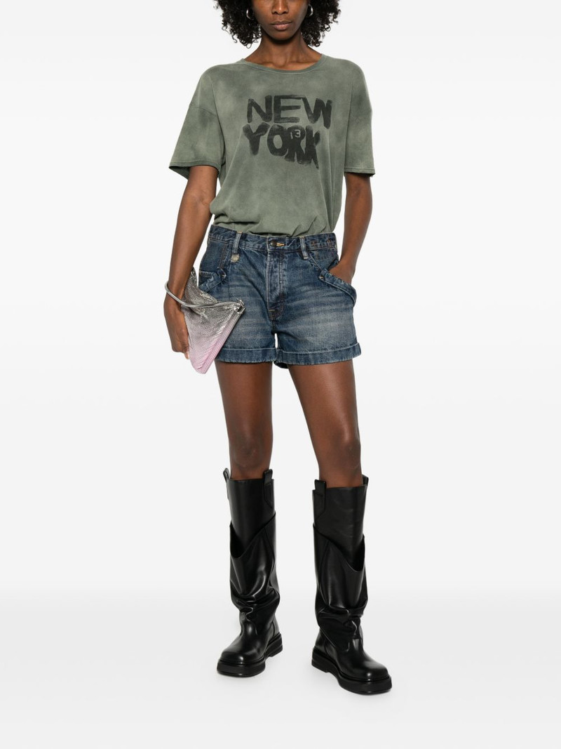 R13 denim shorts outlook