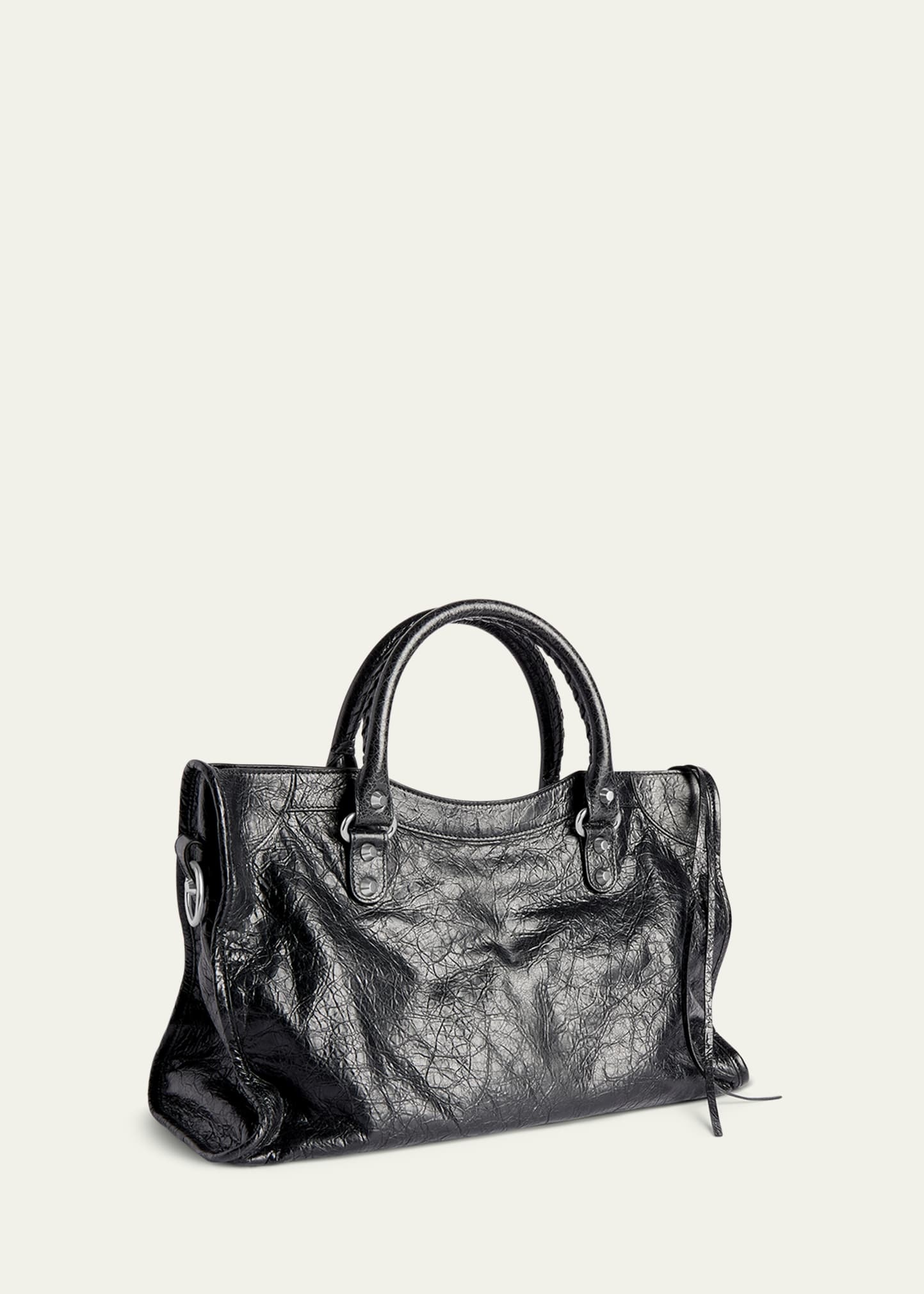 Le City Medium Leather Tote Bag - 3