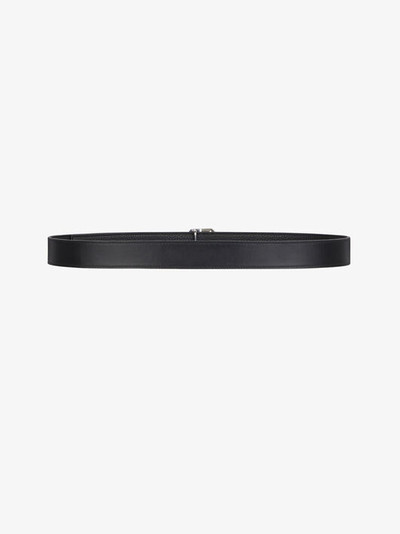 Givenchy G CHAIN BUCKLE BELT IN LEATHER outlook