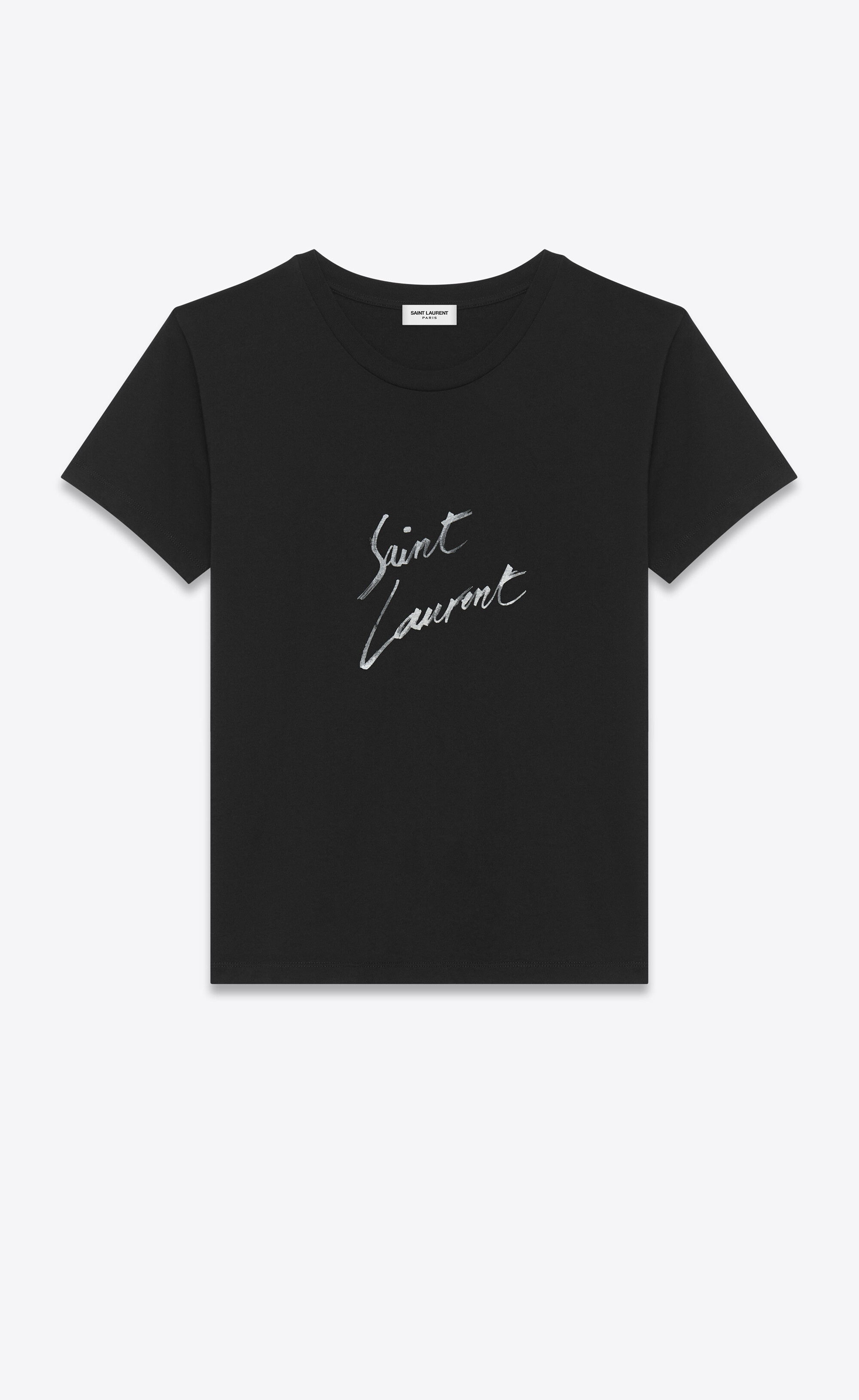 saint laurent signature t-shirt - 1