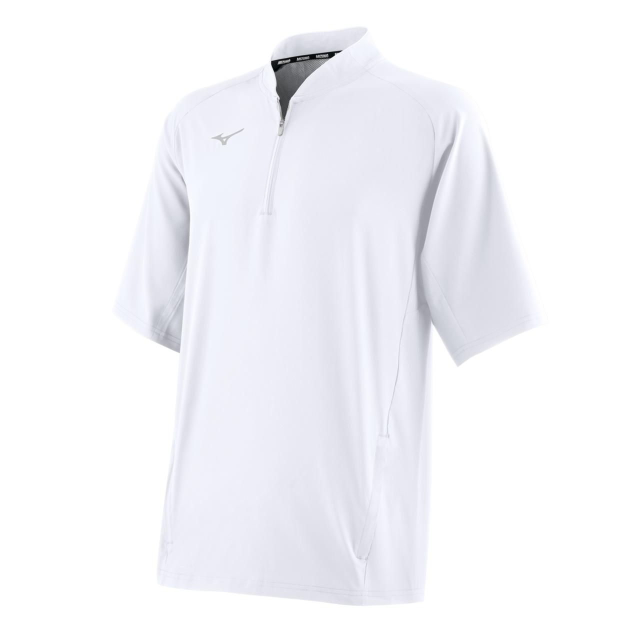 Mizuno Men's Short Sleeve Baseball Hitting Jacket - 1