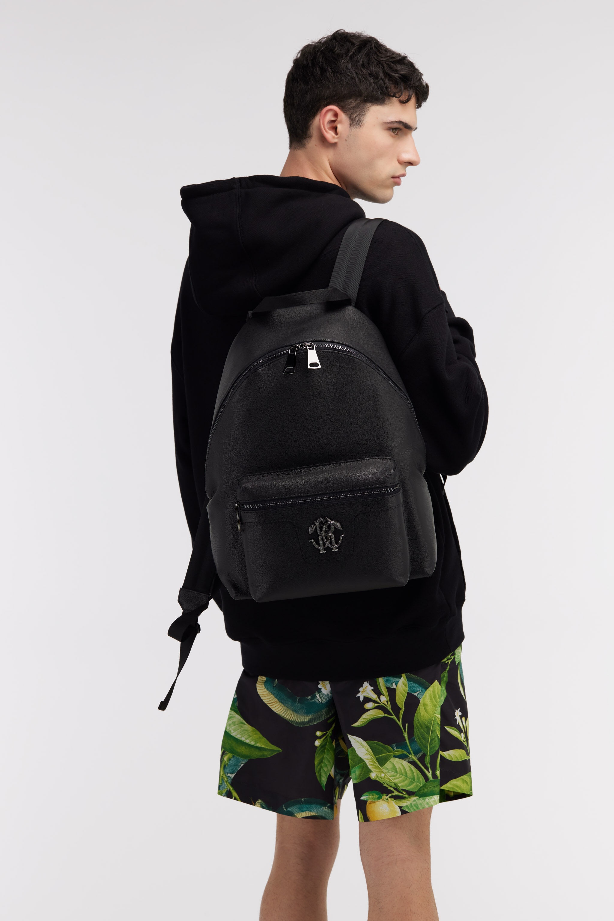 Backpack with Monogram Mirror Snake - 2