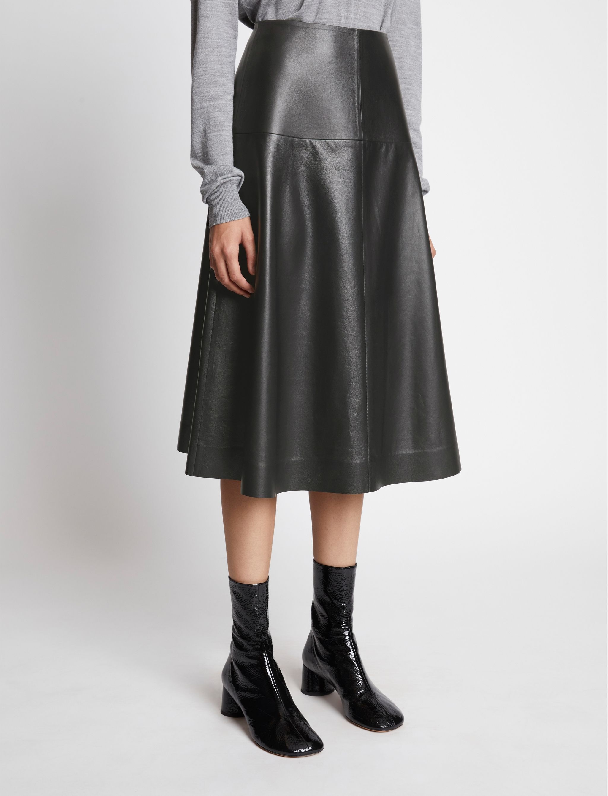 Leather Skirt - 5