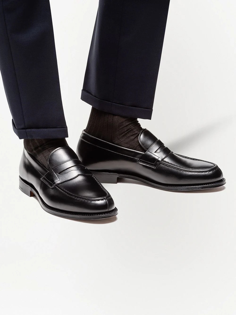 Darwin leather loafers - 5