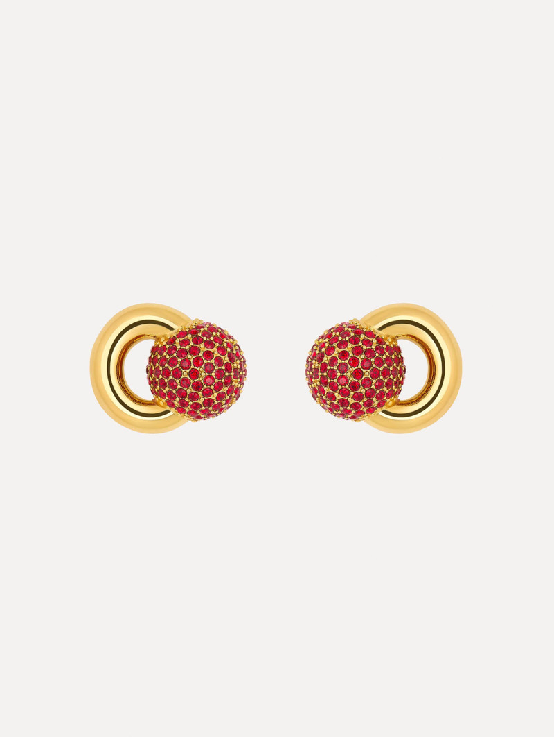 PAVÉ SPHERE STUD EARRINGS 1