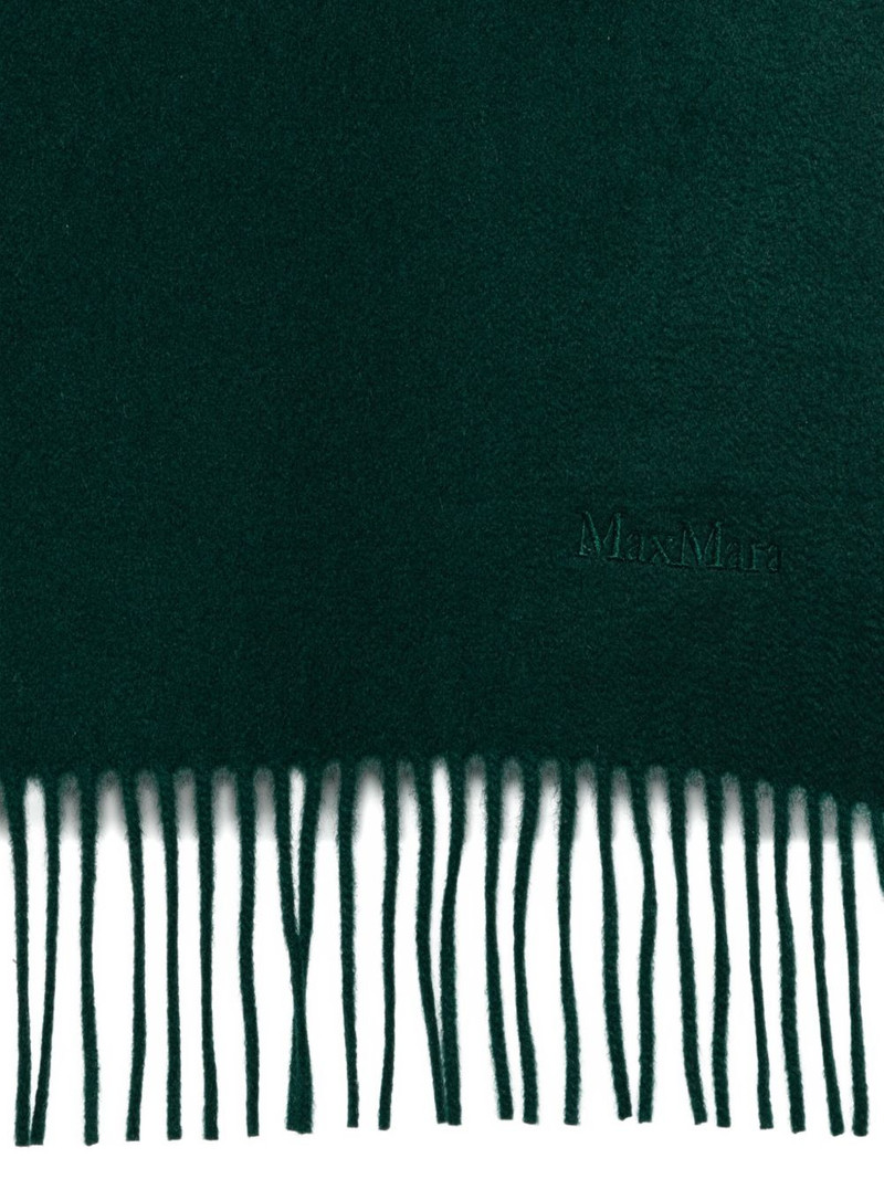 Max Mara fringed cashmere scarf outlook