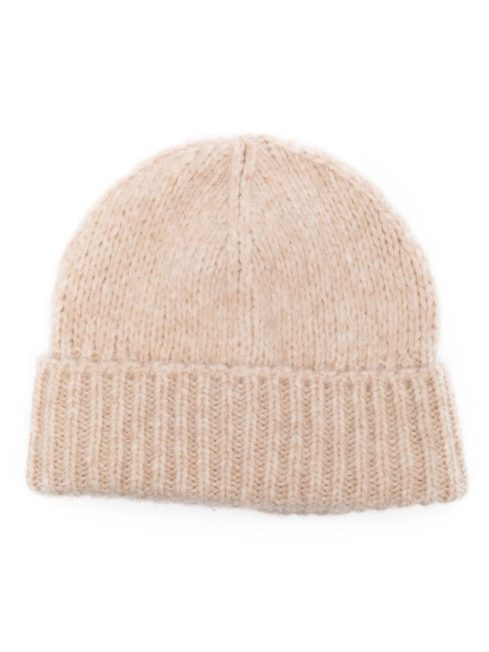 turn-up brim beanie - 1