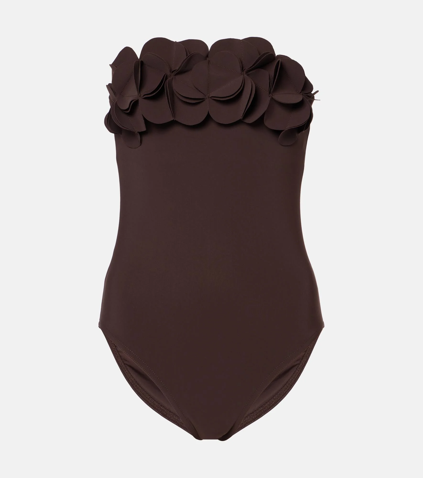 Tess floral bandeau swimsuit - 1
