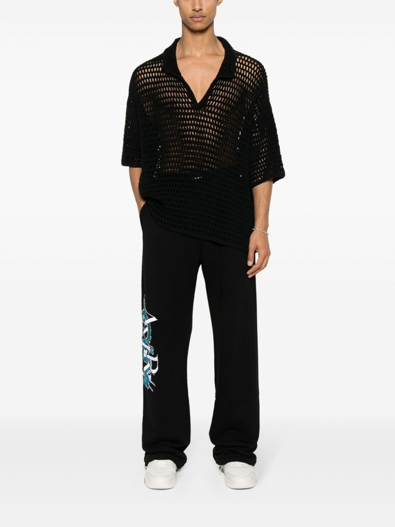 AMIRI CNY Dragon cotton track pants outlook