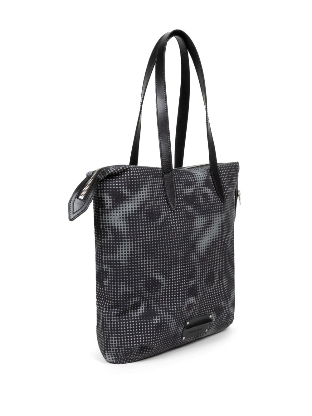 abstract-print tote bag - 3