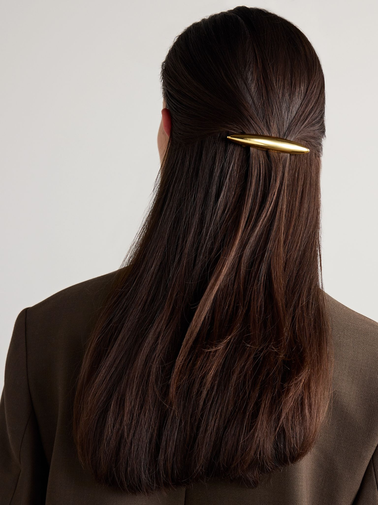 Maxine gold-tone hair clip Gold - 2