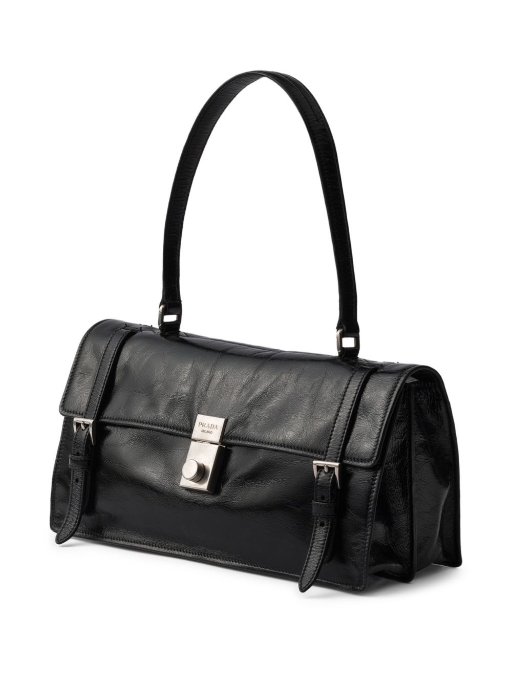 medium leather shoulder bag - 3