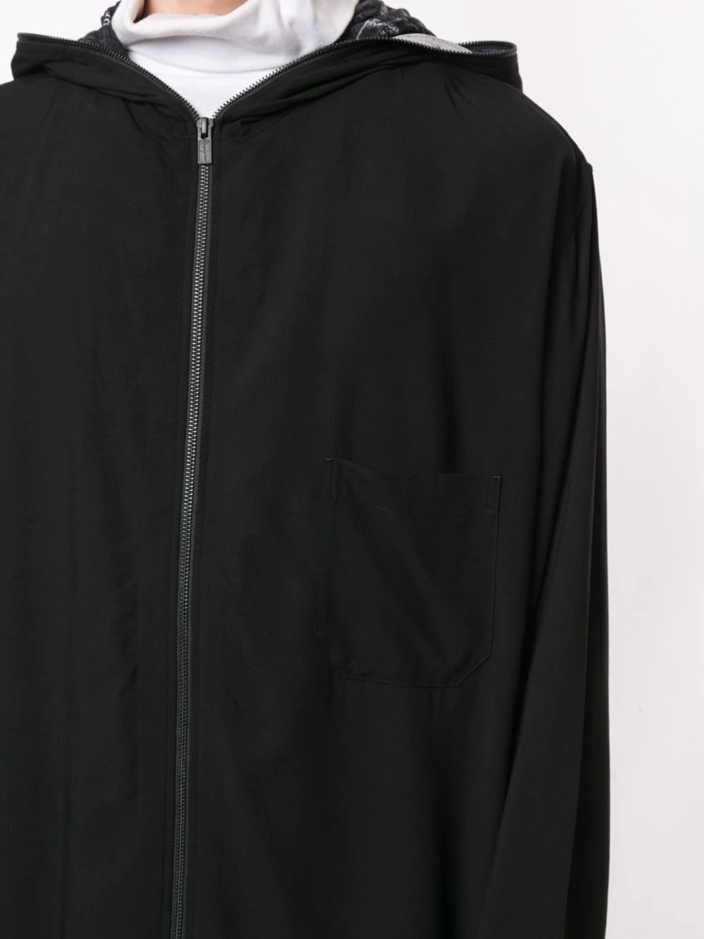 hooded zipped shirt - 5