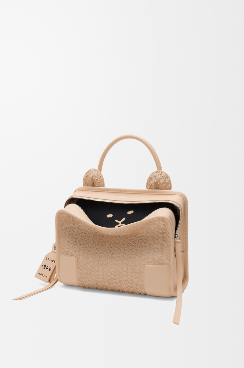 Medium Lion Fringed Cut Amazona 180 bag in nappa lambskin 7