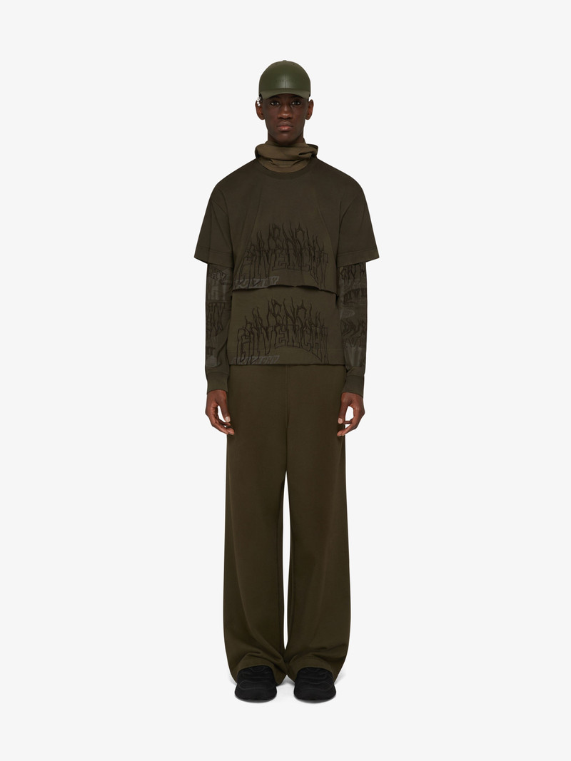 Givenchy OVERSIZED JOGGER PANTS IN FELPA outlook