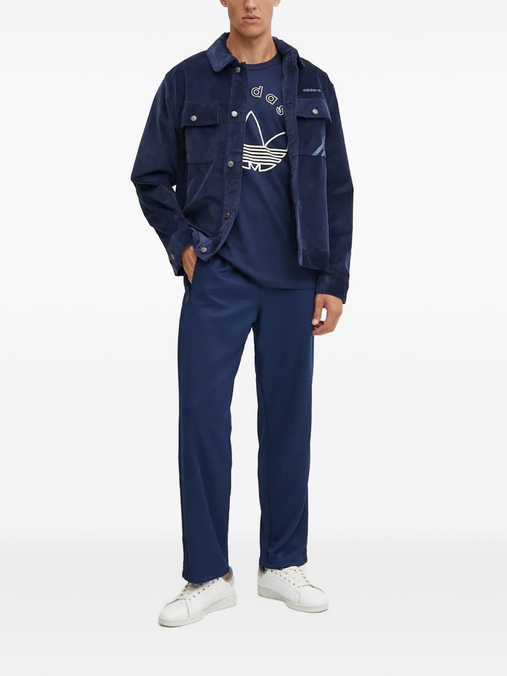 long sleeve corduroy jacket - 2