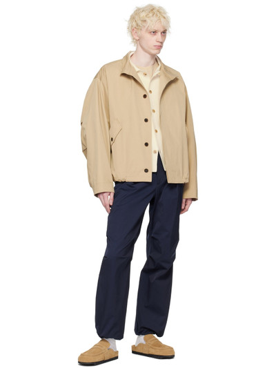 LE17SEPTEMBRE Beige Stand Collar Jacket outlook