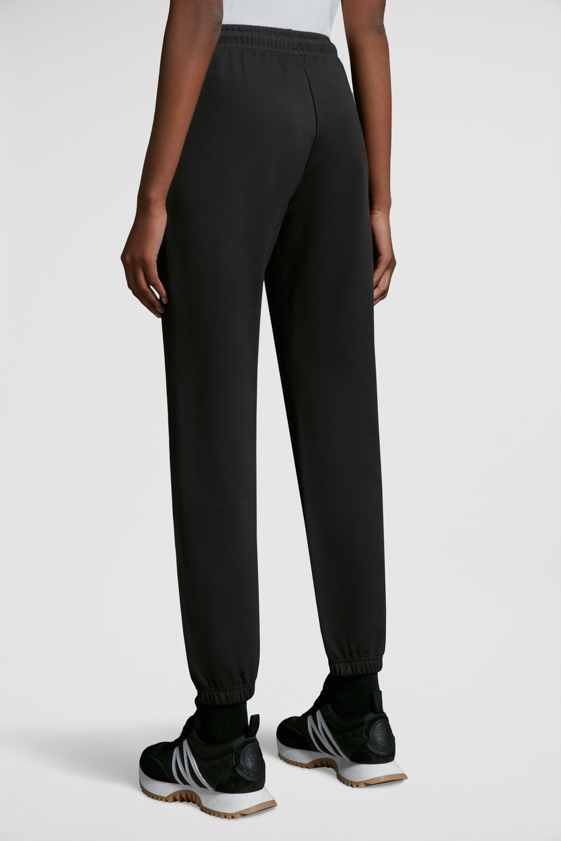 Logo Patch Cotton Sweatpants - 5