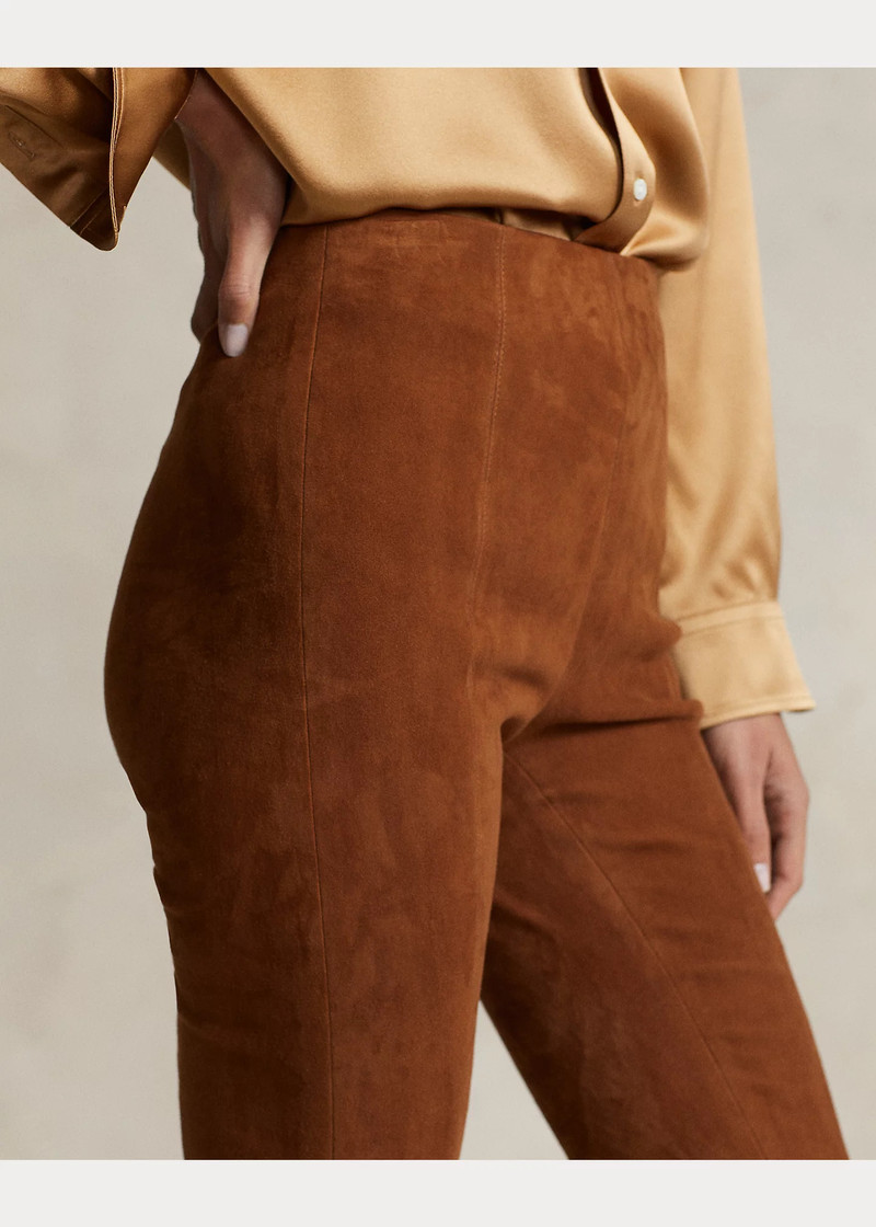 Lambskin Suede Pant 5