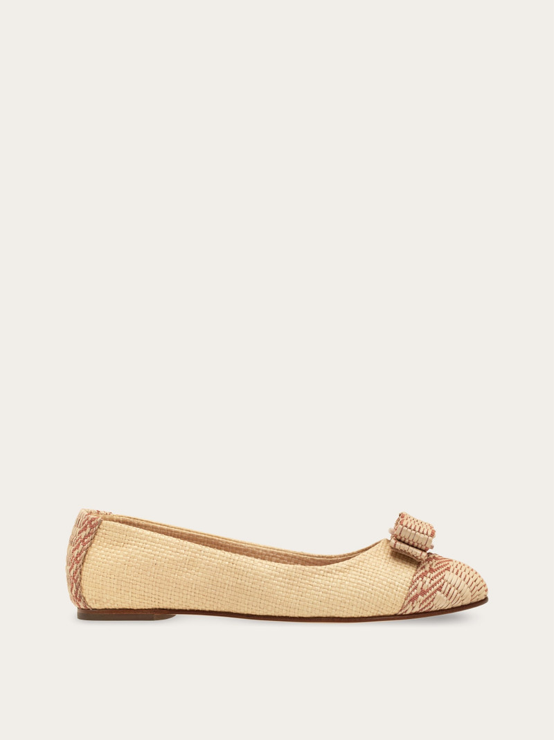 Raffia Varina ballet flat 1