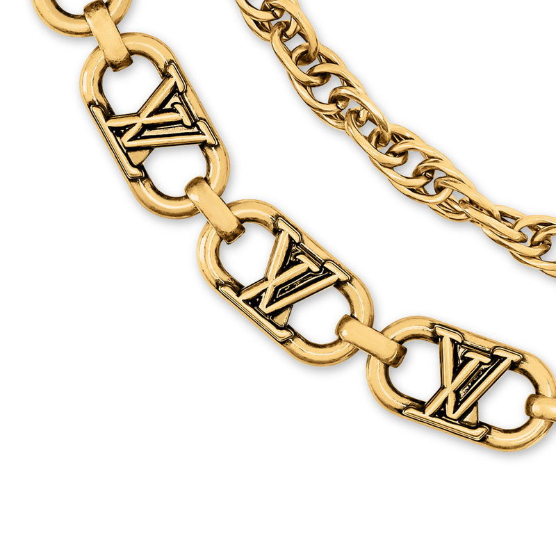 Louis Vuitton LV Flower Links Chain Belt outlook