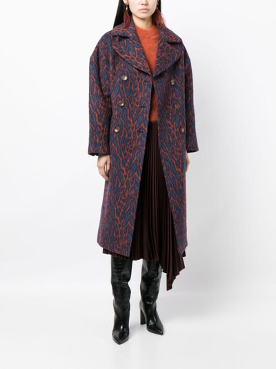 ULLA JOHNSON Marianna double-breasted coat outlook