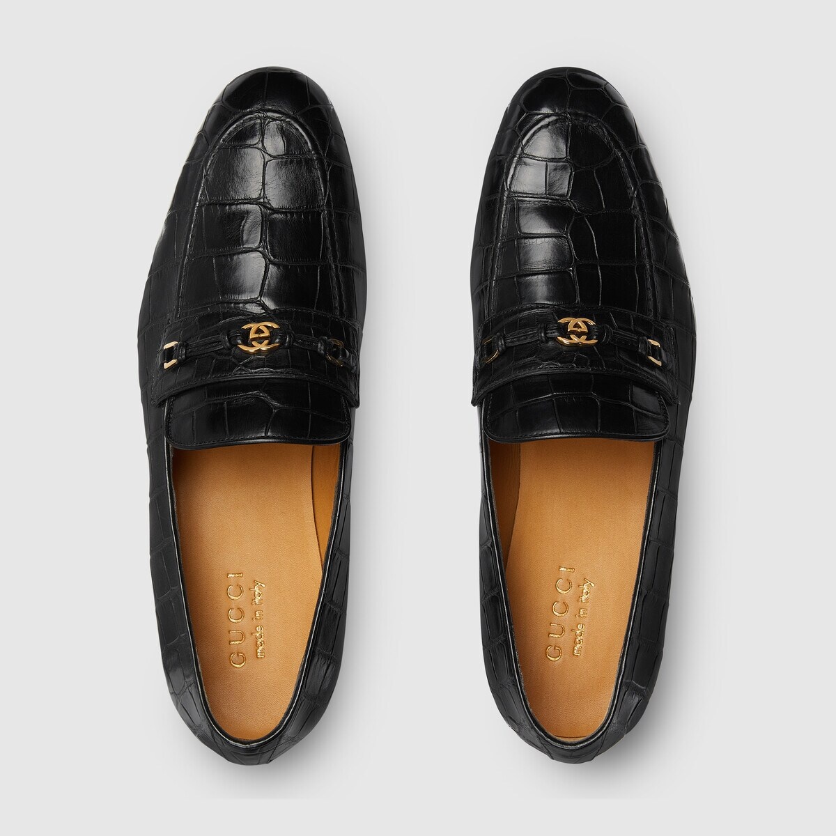 Men's loafer with Interlocking G - 4