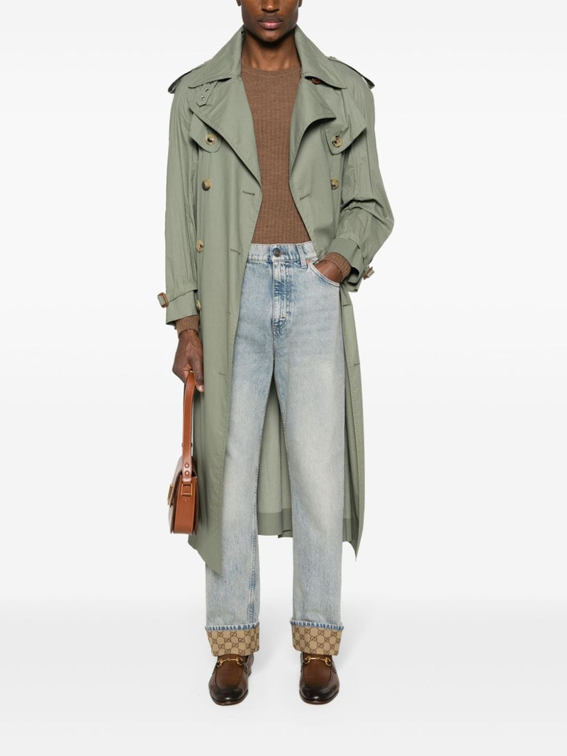 GUCCI mid-rise straight-leg jeans outlook