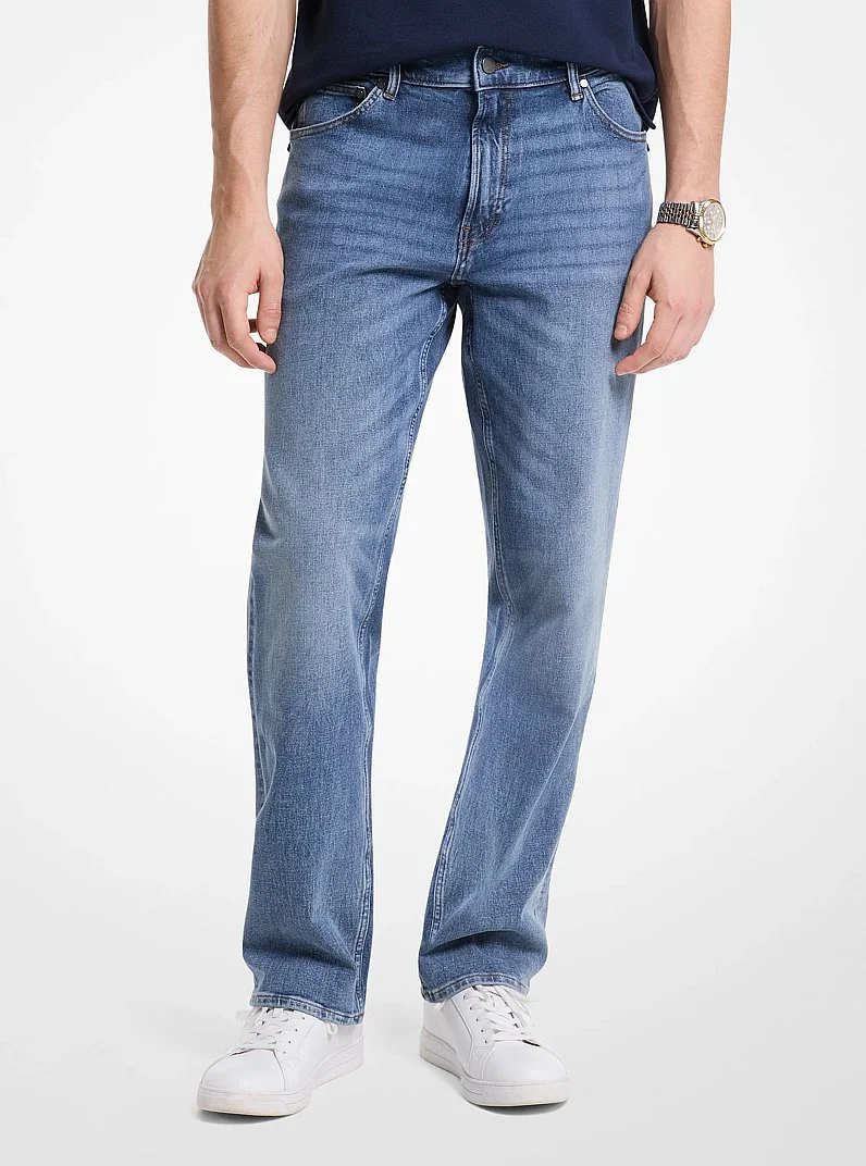 Finn Straight-Fit Denim Jeans - 1