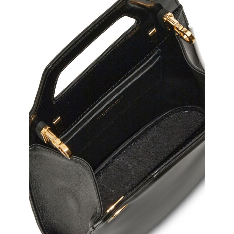 Ferragamo Wanda Mini Top Handle Leather Bag - 4