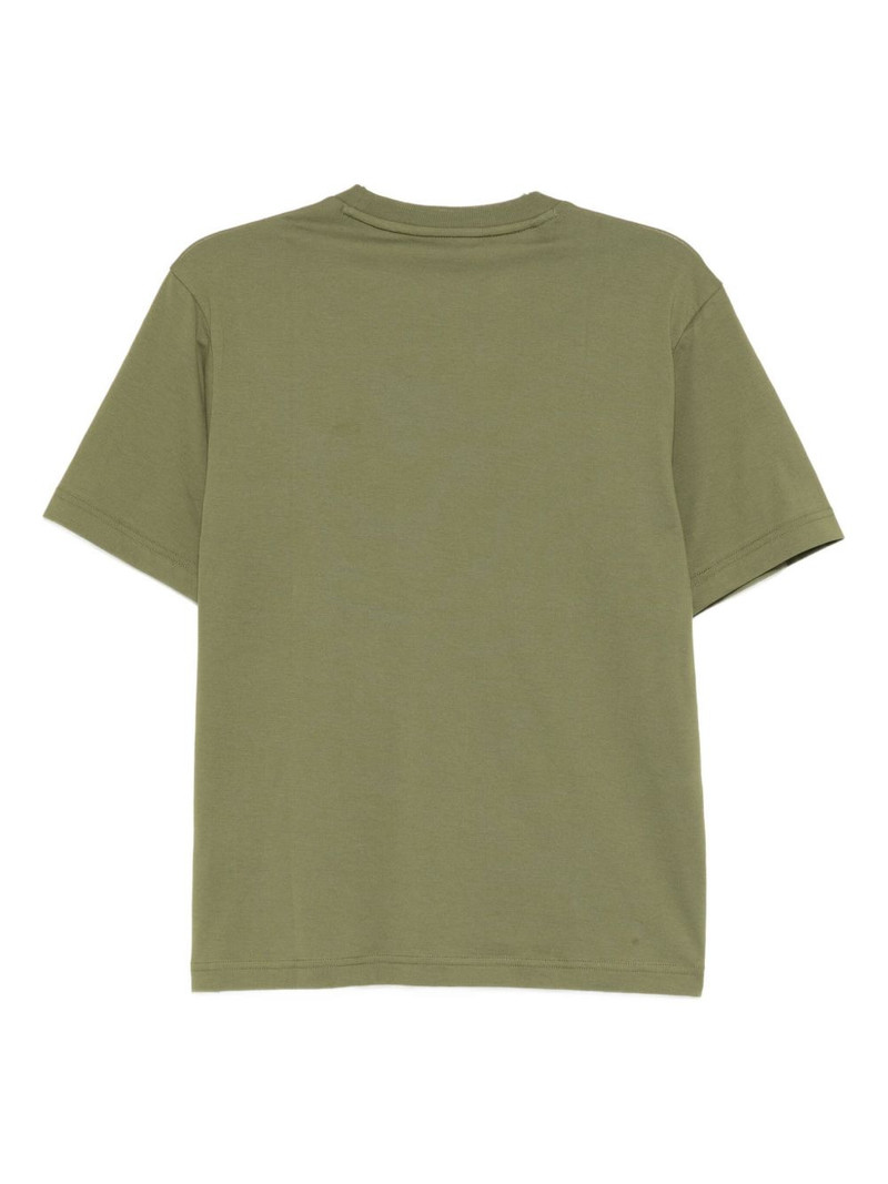 LACOSTE logo-appliqué cotton T-shirt outlook