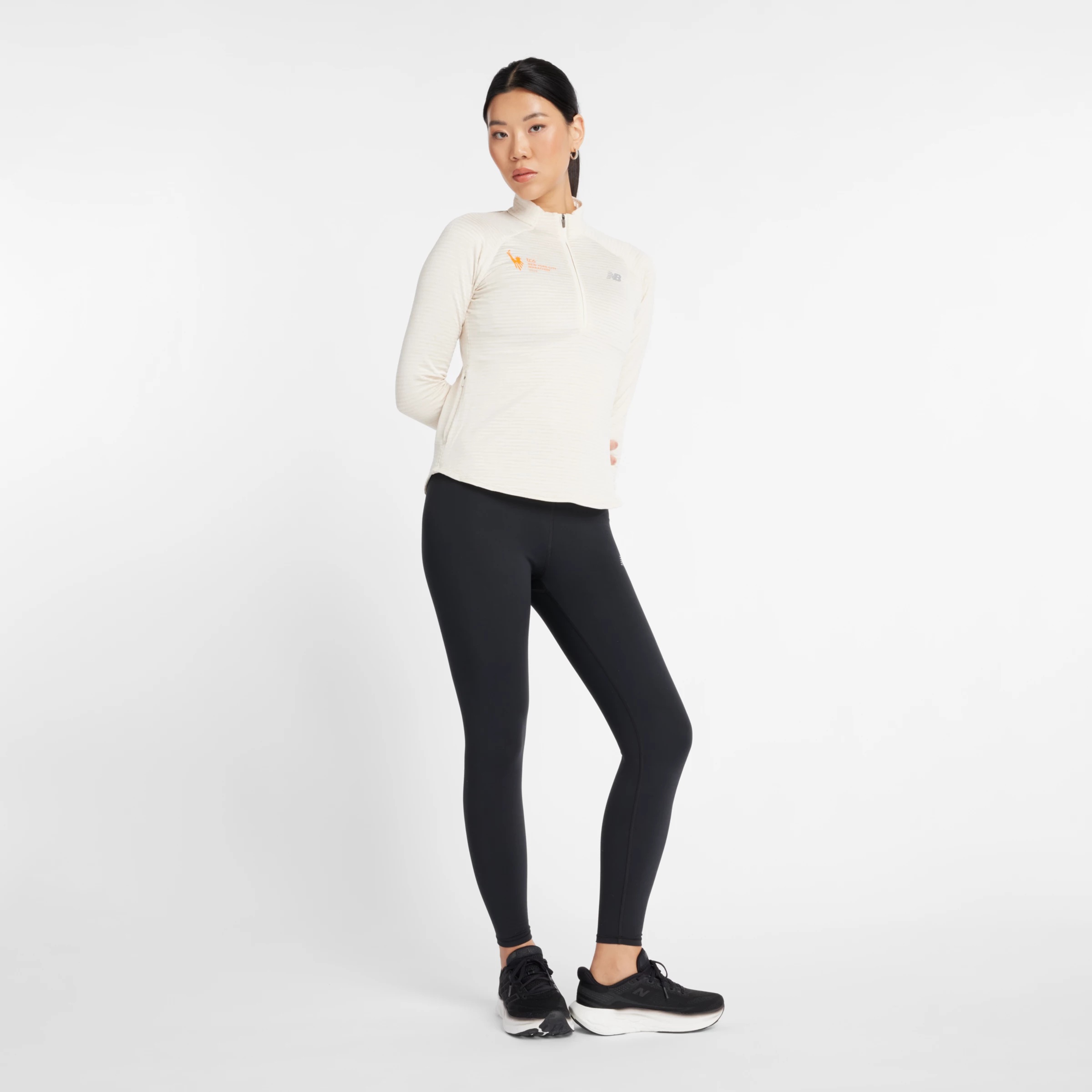 NYC Marathon Athletics Heat Grid Half Zip - 4